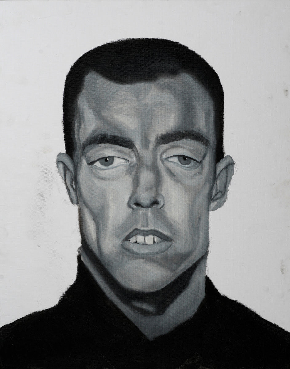 Portrait of a Man 現代アート Portrait of a Man – Shinya Kumazawa Art